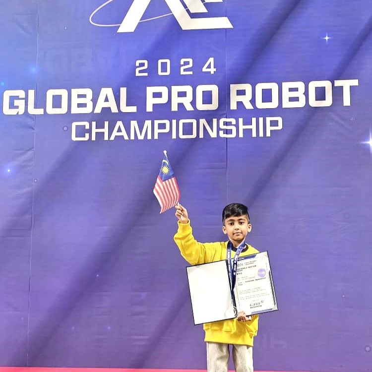 4th Place in Global Pro Robot Championship 2024 - Yoshandev Maheswaran 
Pillai